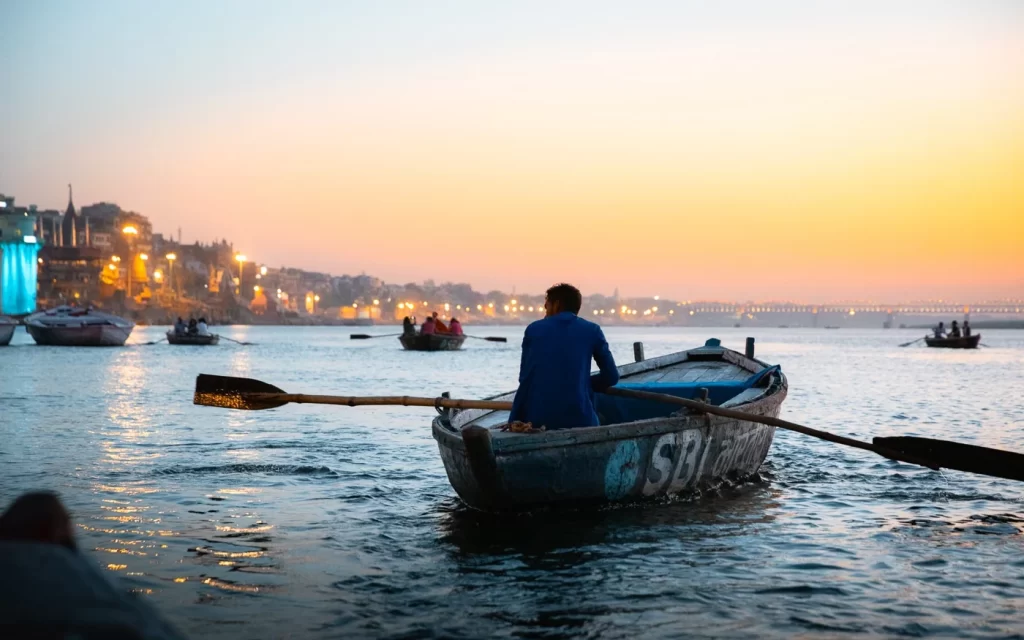 Boat Ride on the Ganges